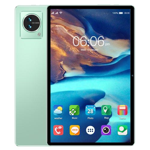 Tablette Android V10 (2024) 12gb + 512gb écran HD de 10.1 pouces, vert