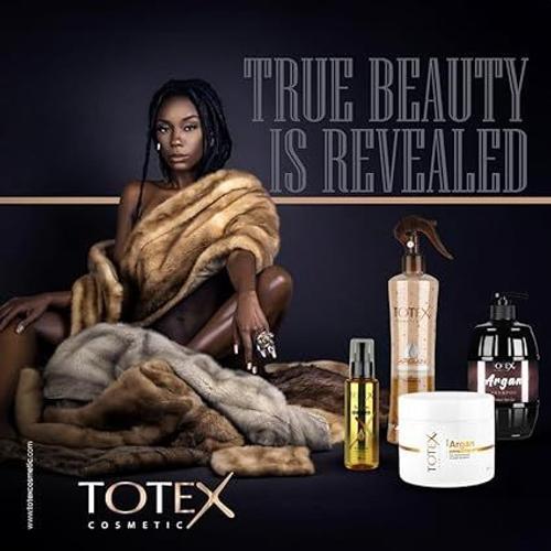 Totex Argan Hair Care Serum 125ml - Sérum De Soin Capillaire À L'huile D'argan - Sérum Réparateur Cheveux Abîmés - Anti Pointes Fourchues 