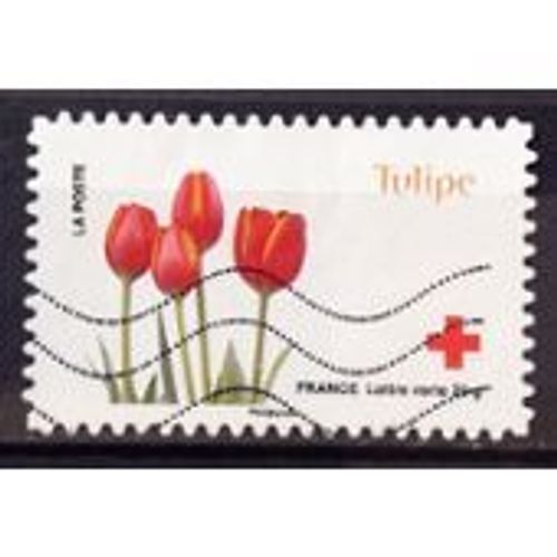 Croix Rouge 2014 - Tulipe Obl - France Année 2014