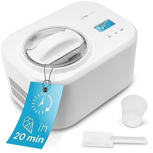 Machine ? glace/Sorbeti?re 1L Blanc Clatronic ICM3799-Blanc