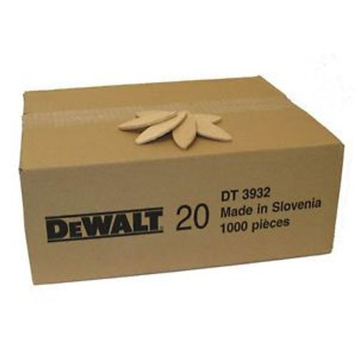 DeWalt DT3932 Lamelles N°20 (1000 pce.)