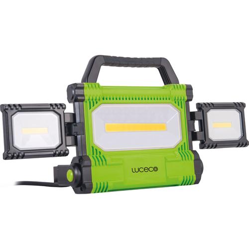 Luceco 50W - Projecteur de chantier LED portable - 5000Lm - IP54 - 50W