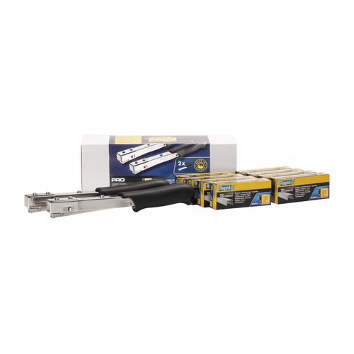 Rapid R19 - Agrafeuse (2pcs) Mega pack incl. 40.000 agrafes