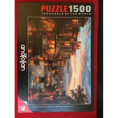 Tramway San Francisco - Puzzle 1500 Pcs Anatolian