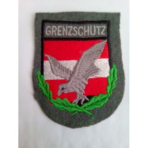 Ecusson Greenzschutz Armée Autrichienne A Coudre