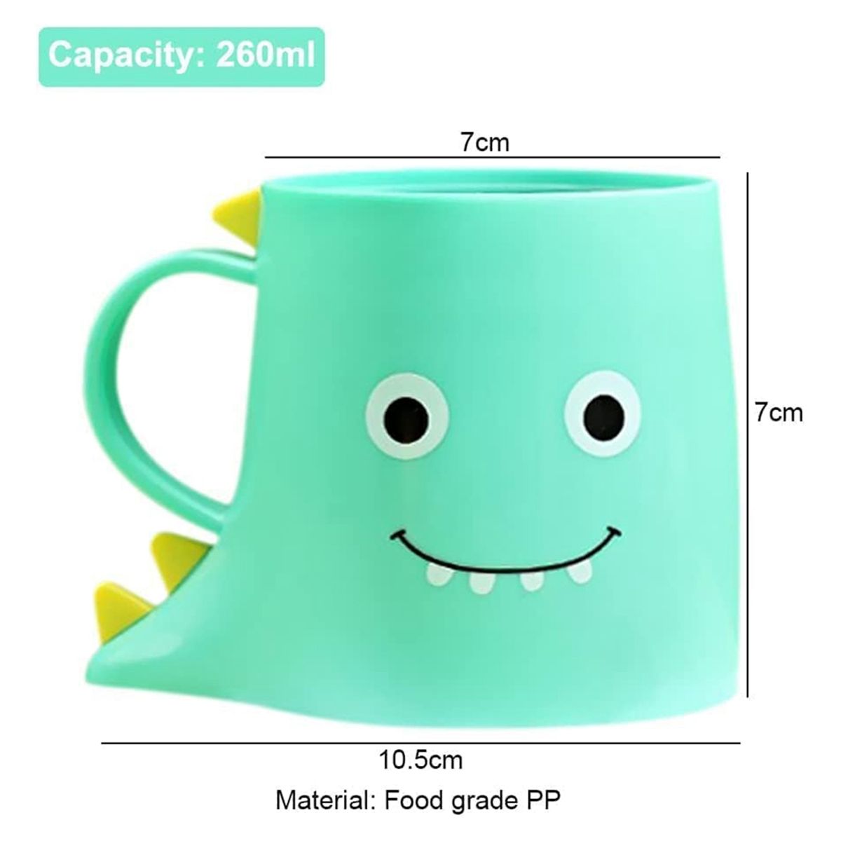 Support de en PP, 2 Tasses en Forme de Mignon, Tasse de Bros... - 2