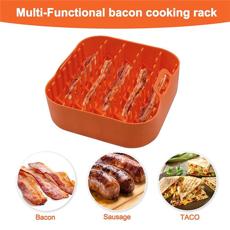 Plateaux  Bacon en Silicone pour Friteuse  Air Support pou... - 3