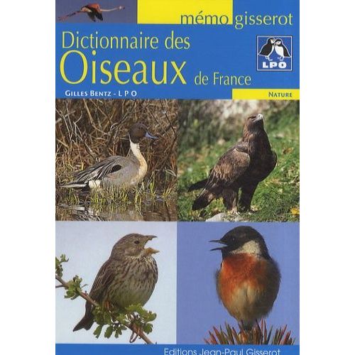 Dictionnaire Des Oiseaux De France