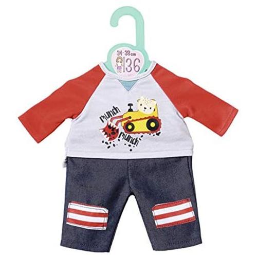 Baby Dolly Moda Pantalon Avec Sweatshirt Pour Poupée De 36 Cm