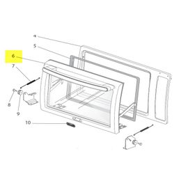 PORTE DE FOUR COMPLETE POUR PETIT ELECTROMENAGER DELONGHI - 7311810768