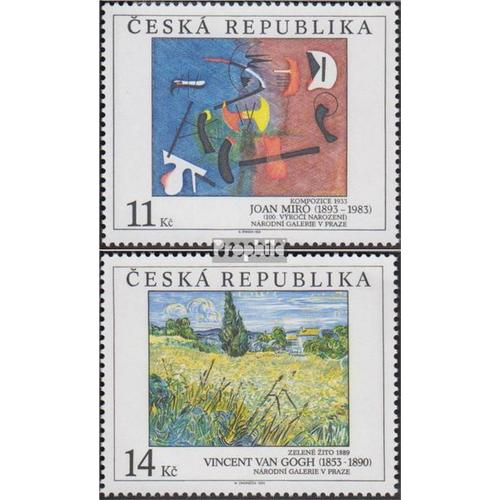 République Tchèque 26-27 (Complète Edition) Neuf Avec Gomme Originale 1993 Art
