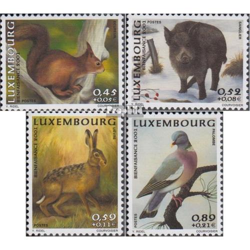 Luxembourg 1554-1557 (Complète Edition) Neuf Avec Gomme Originale 2001 Animaux