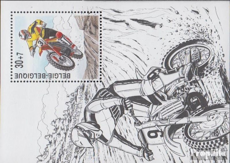 Belgique Bloc 72 (Complète Edition) Neuf Avec Gomme Originale 1999 Motocyclisme