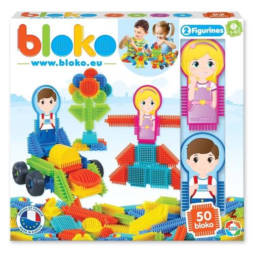 Bloko - Coffret De 50 Bloko Et 2 Figurines Family