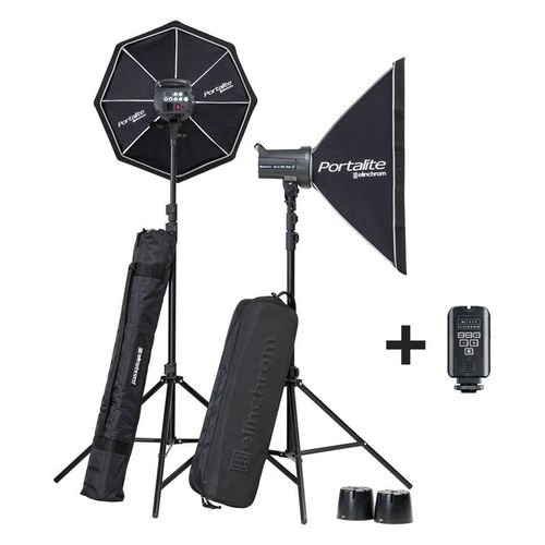 ELINCHROM KIT éclairage studio DLITE RX 4 SOFTBOX TO GO