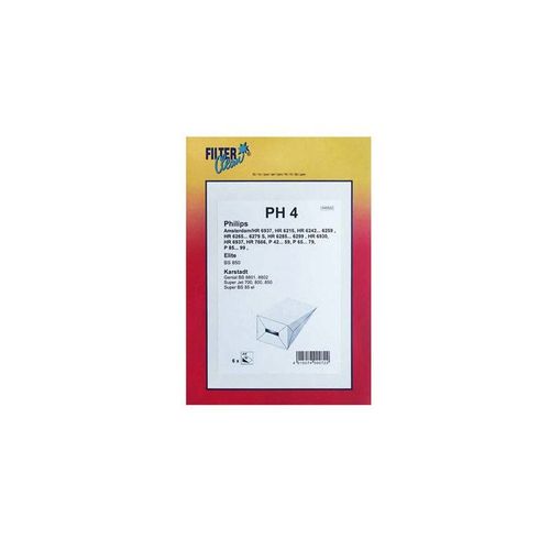 SACHET SACS PAPIER LIVREE PAR 6 POUR PETIT ELECTROMENAGER PHILIPS - 000093K