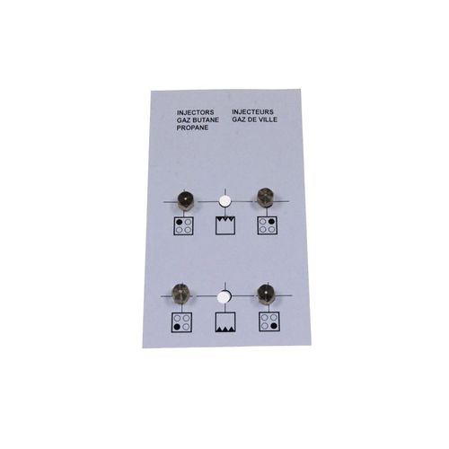 SACHET INJECTEURS GAZ BUTANE POUR CUISINIERE BEKO - 4431900071