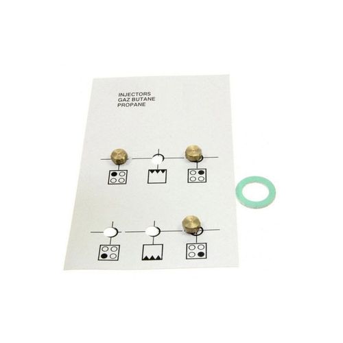 SACHET INJECTEURS GAZ BUTANE POUR CUISINIERE BEKO - 4431900083