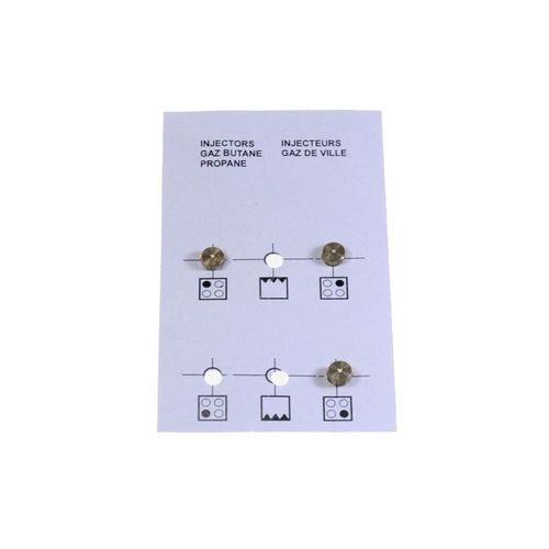 SACHET INJECTEURS GAZ BUTANE POUR CUISINIERE BEKO - 4431900099