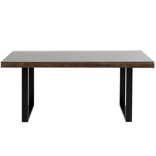 Table Conley 180x90cm Pieds Noirs Kare Design