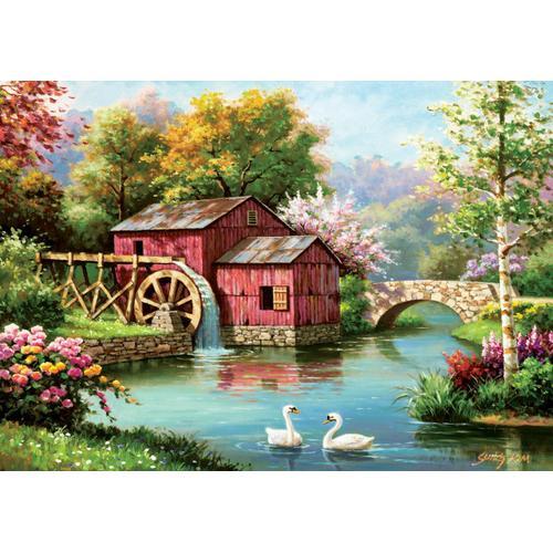 Red Old Mill - Puzzle 1000 Pièces