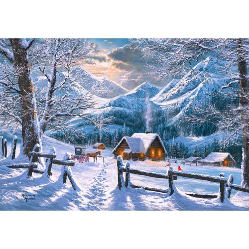 Snowy Morning - Puzzle 1500 Pièces