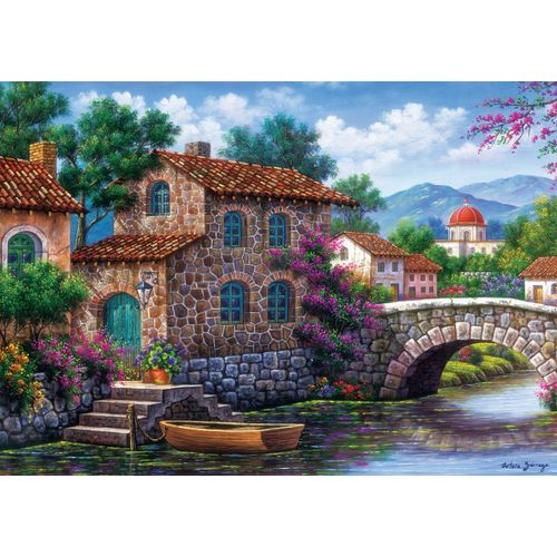 Flowery Channel - Puzzle 500 Pièces