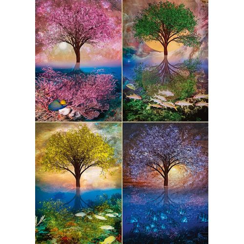 Schmidt Spiele Arbre Magique Au Bord Dun Lac, 1000 Pcs