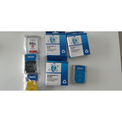 Lot des Cartouches recyclées compatibles hp