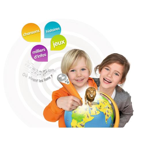 Coffret Complet Lecteur Interactif Et Mon 1Er Globe Interactif  Globes  Terrestres Enfants & Mappemonde RAVENSBURGER ⋆ SOMENTEEU