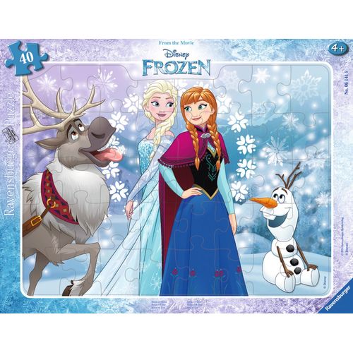 Puzzle Puzzle Cadre 30-48 P - Anna Et Elsa / Disney La Reine Des Neiges
