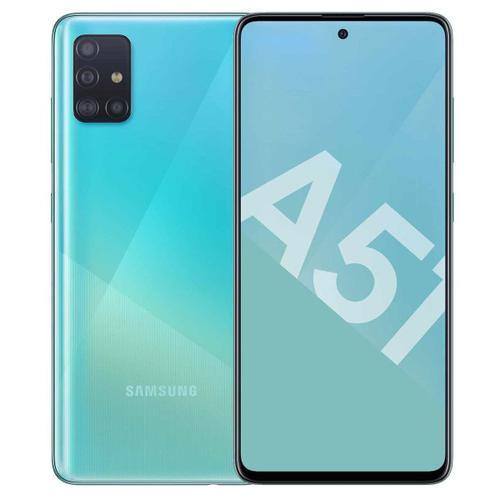 Samsung Galaxy A51 Double SIM 4 Go / 128 Go Bleu prismatique