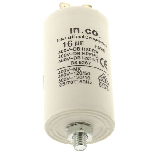 CONDENSATEUR 16MF pour LAVE LINGE BRANDT - 52X1891