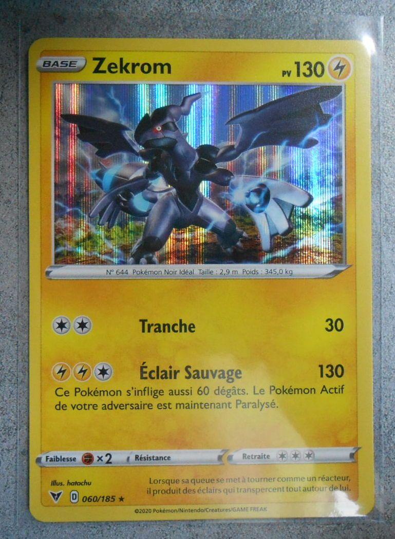 Zekrom 60/185 holo Values - MAVIN