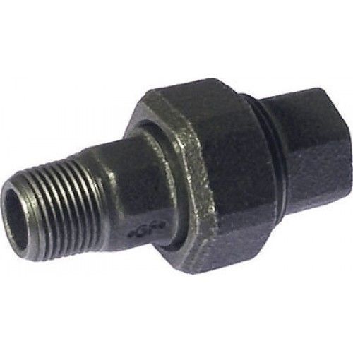 Union fonte conique mâle / femelle - filetage 33/42 noir CODITAL