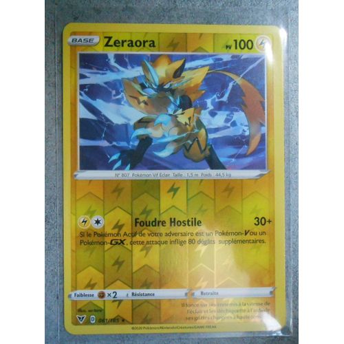 Zeraora Reverse 61/185 - Eb4 - Voltage Eclatant - Vf