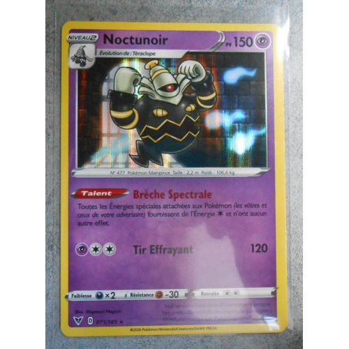 Noctunoir Holo 71/185 - Eb4 - Voltage Eclatant - Vf