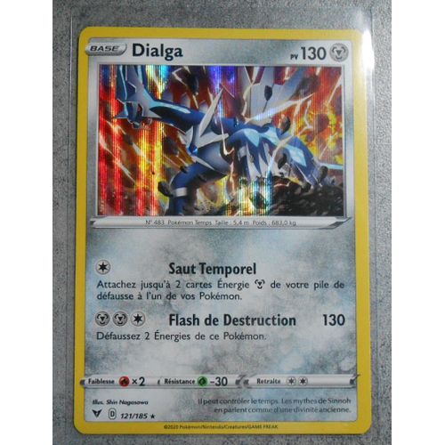 Dialga Holographique 121/185 Série Épée Et Bouclier Voltage Éclatant