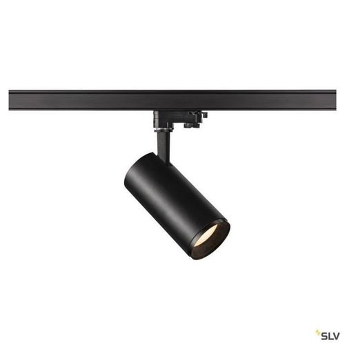 NUMINOS M, spot pour rail 3 allumages intérieur, 60 , noir, LED, 20W, 3000K, variable