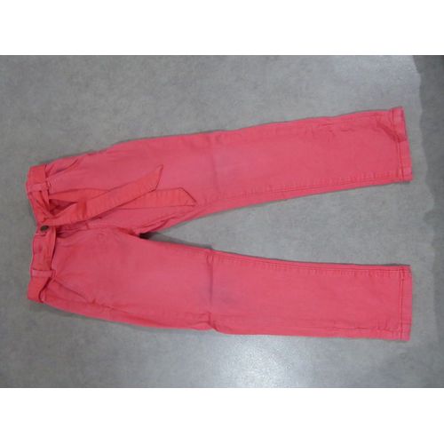 Pantalon Chino Toile Corail Vif Tape À L'oeil - 5 Ans