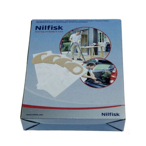 Lot de 4 sacs synthetique buddy ii - Aspirateur (81943048 NILFISK)
