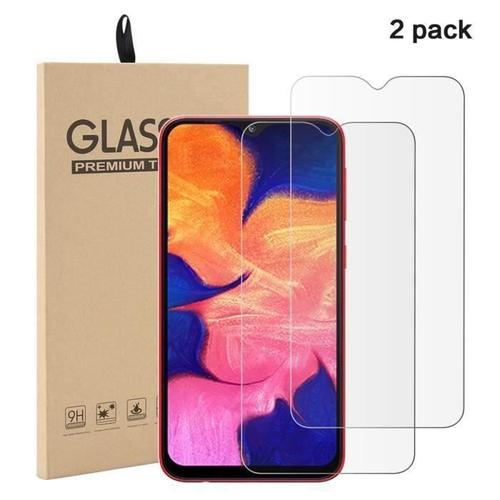 [2 Pack]Protection Écran Verre Trempé Samsung Galaxy A10