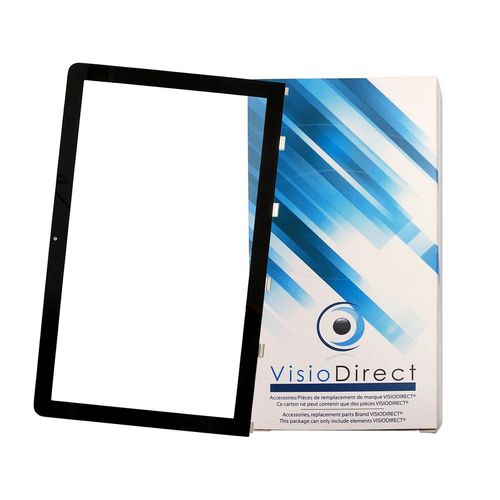 Vitre Ecran Verre Avant Noir Pour Apple Imac A1311 Taille 21.5" 2009 2010 2011 922-9343 810-3530 -Visiodirect-