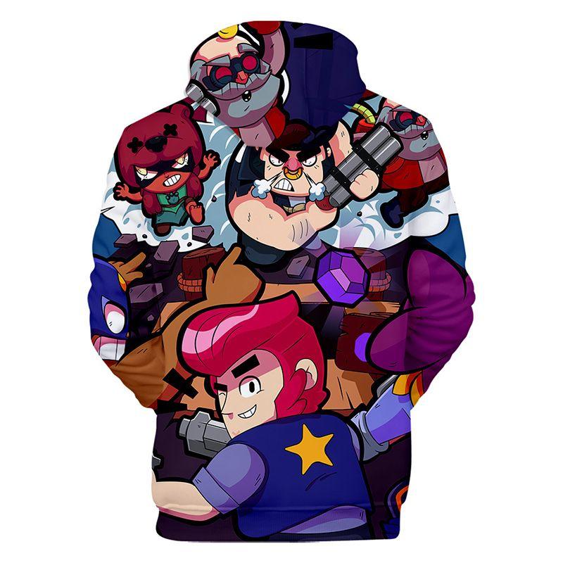 Brawl Stars Sweat A Capuche Homme De Marque Col Rond Pull A Capuche Enfant Et Adult Chaud Plus De Velours Manches Longues Automne Et Hiver Sweat Shirt Homme Pm300441 Rakuten - sweat à capuche garcon brawl stars