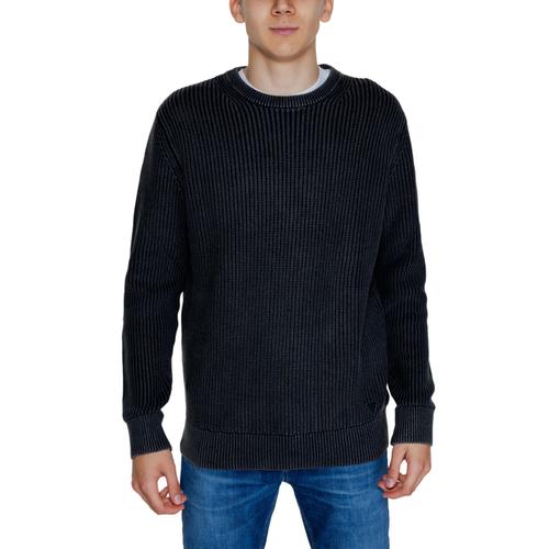 Pullover Homme Guess Delmar Cn Ls Washed Ribbed M4yr11 Z3421