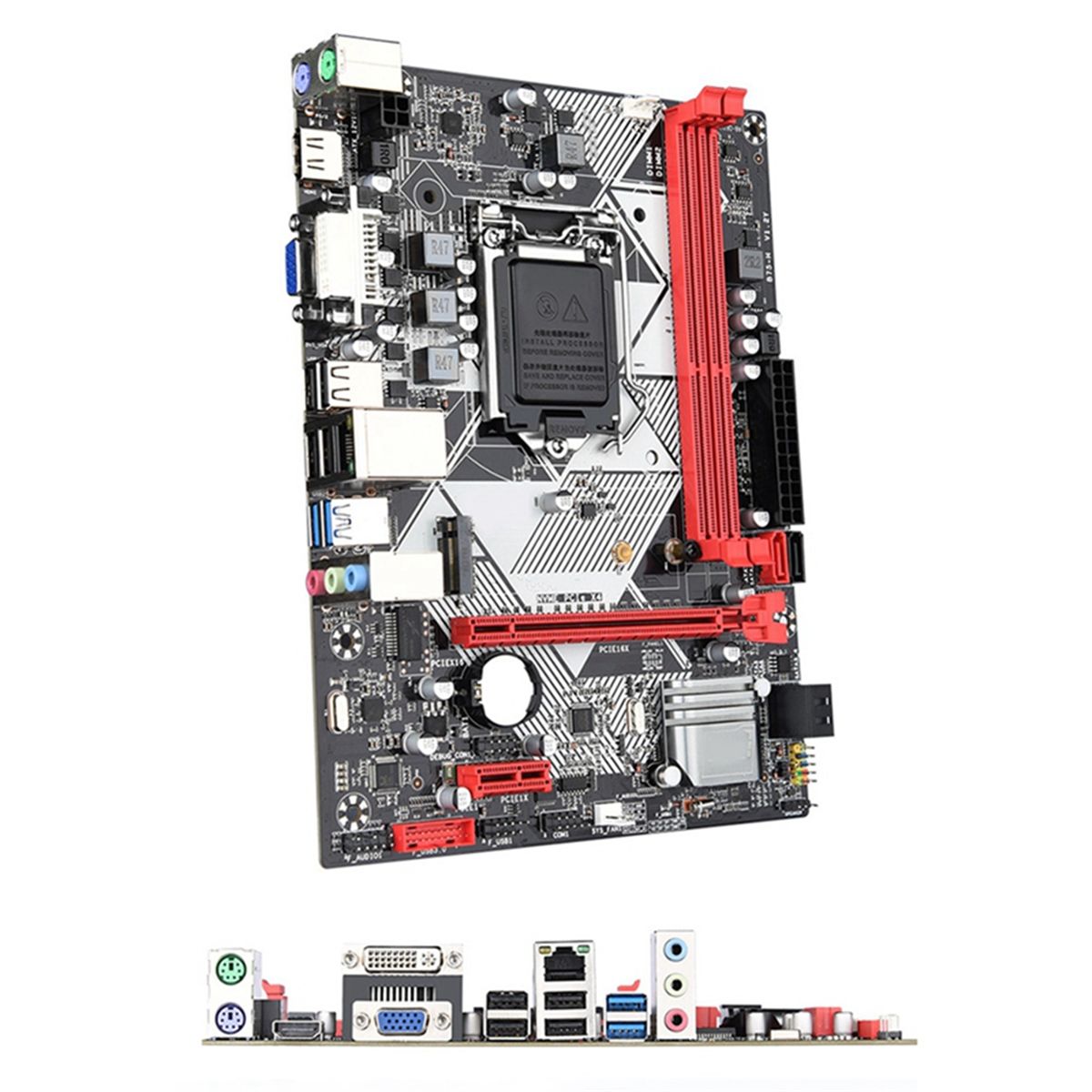 B75-H Carte Mre Pour Ordinateur De Bureau Lga1155 Usb3.0 Pr... - 6
