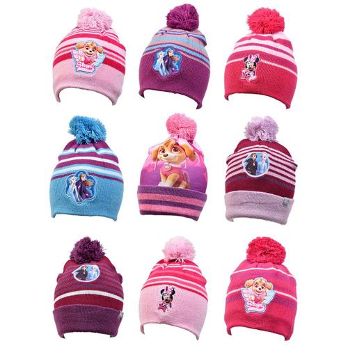 Bonnet Fantaisie Licence Ultra Doux Pour Fille Pack De 3 Bonnets Surprise