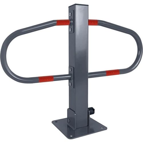 Yuenfong Barrière De Parking Poteau De Parking Pliable Avec 3 Clés Arceau De Parking Arceau De Blocage Poteau De Blocage
