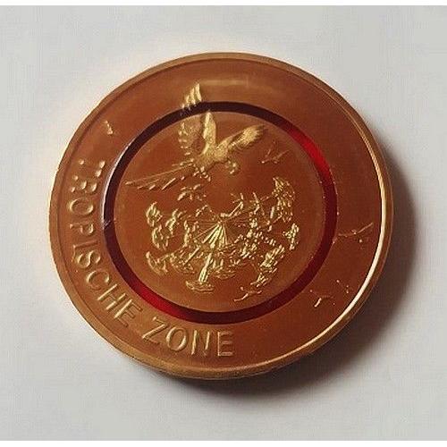 Allemagne 2017 - Rare - 5 Euros - Zone Tropicale - Atelier " A " - Plaque Or