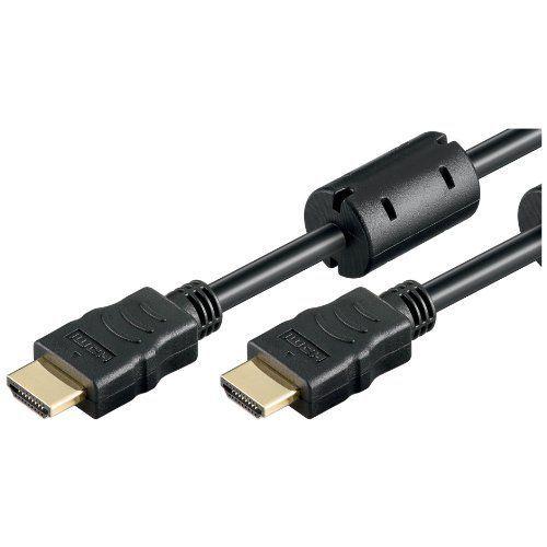 goobay - Câble HDMI avec Ethernet - HDMI mâle pour HDMI mâle - 3 m - noir - support 4K